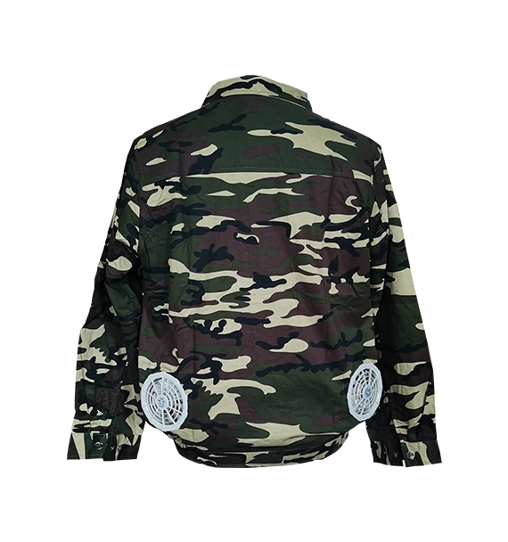 سترة عمل Senjoy المكيفة، صيف حار مع مراوح تبريد